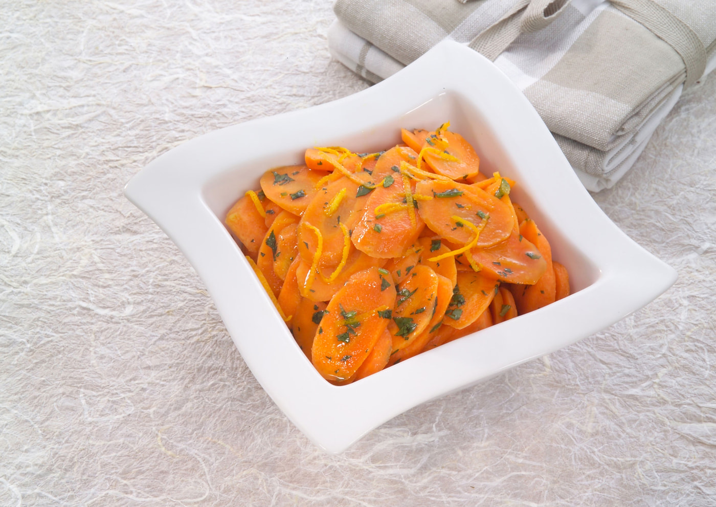 Carrots with lemon and coriander