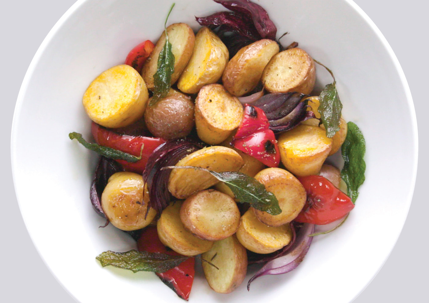 Roasted Piccolos Potatoes & Mediterranean Vegetables