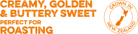 Creamy, golden and buttery sweet