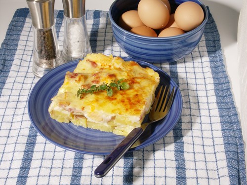 Bacon & Egg Red Jackets Bake
