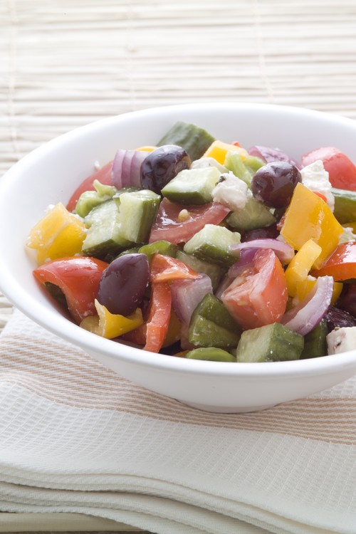 Greek-style potato salad