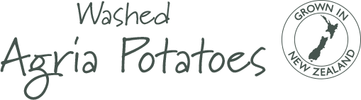 Washed Agria potatoes