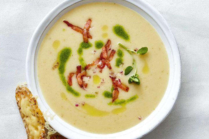 Potato and cheese soup