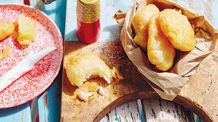 Potato scallops
