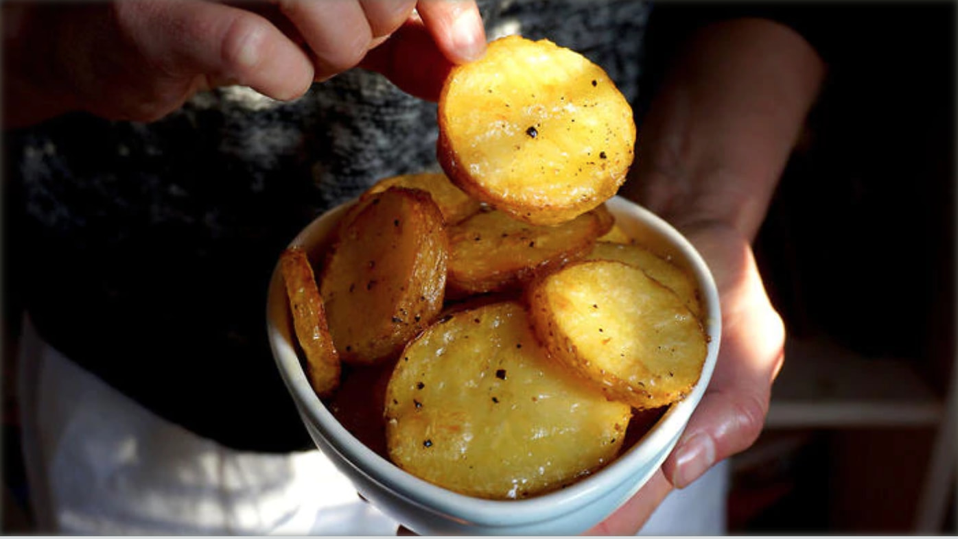 Salt and vinegar potatoes