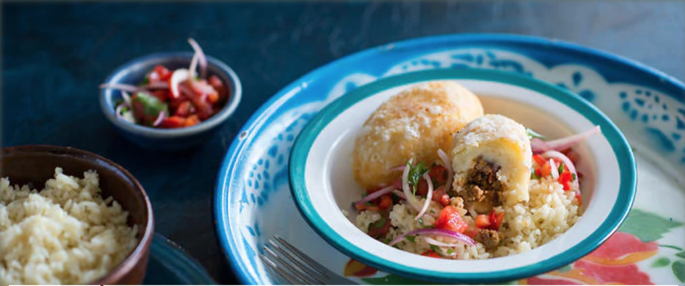 Stuffed potatoes