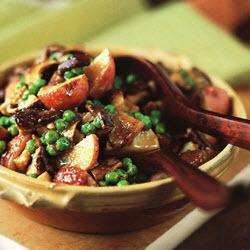 Potato, Pea and Mushroom Curry