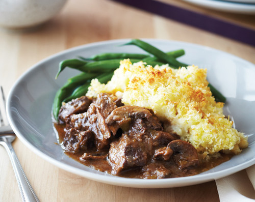 Beef and Potato Top Bake