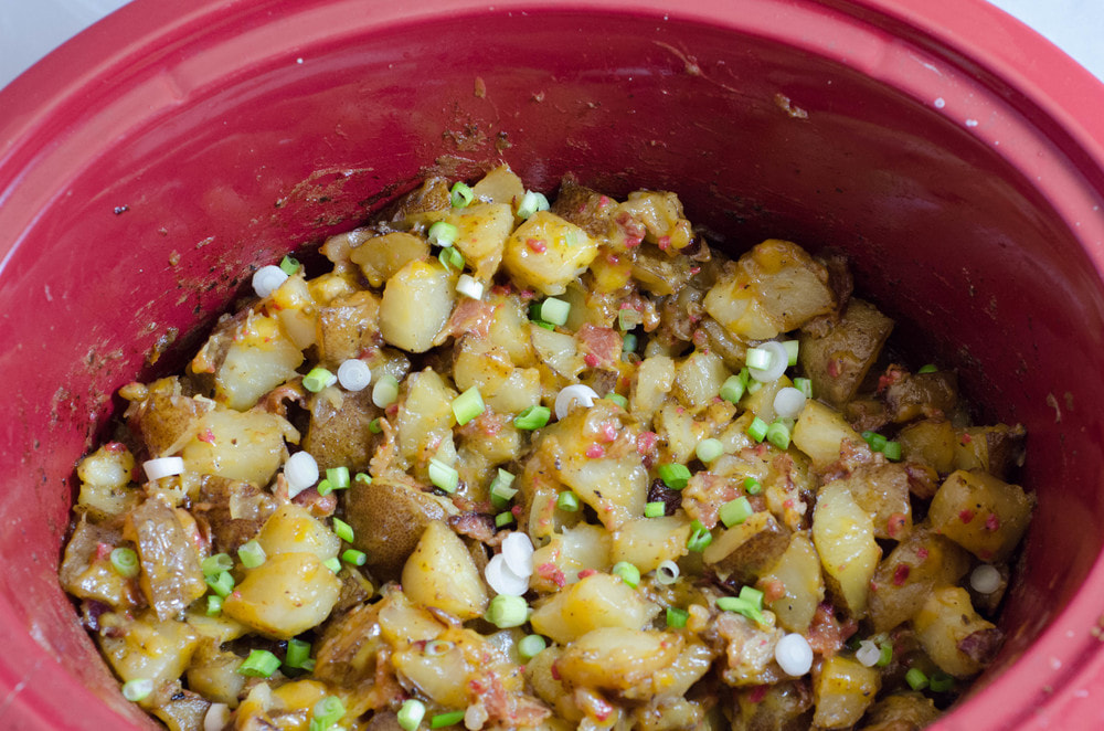 Crock-Pot Cheesy potatoes / Recipes • Wilcox