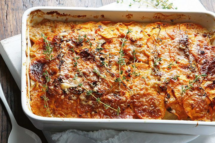 Louise's two-potato gratin