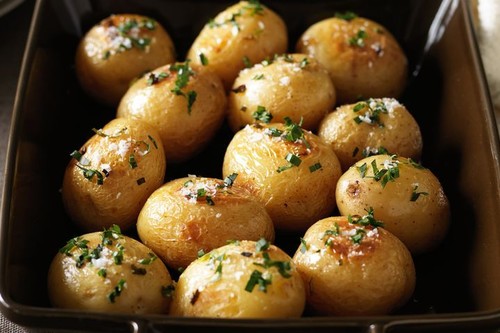 Tarragon balsamic potatoes