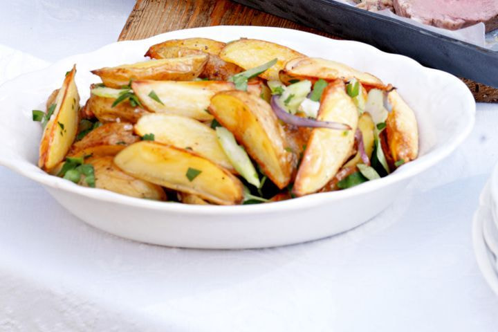 Roast potato salad