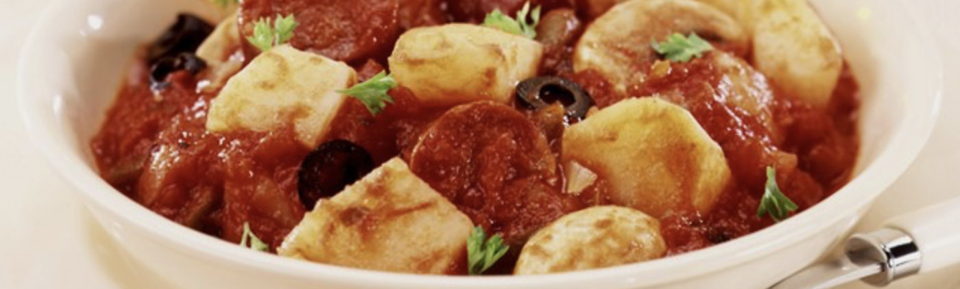 Potato and Chorizo Bake