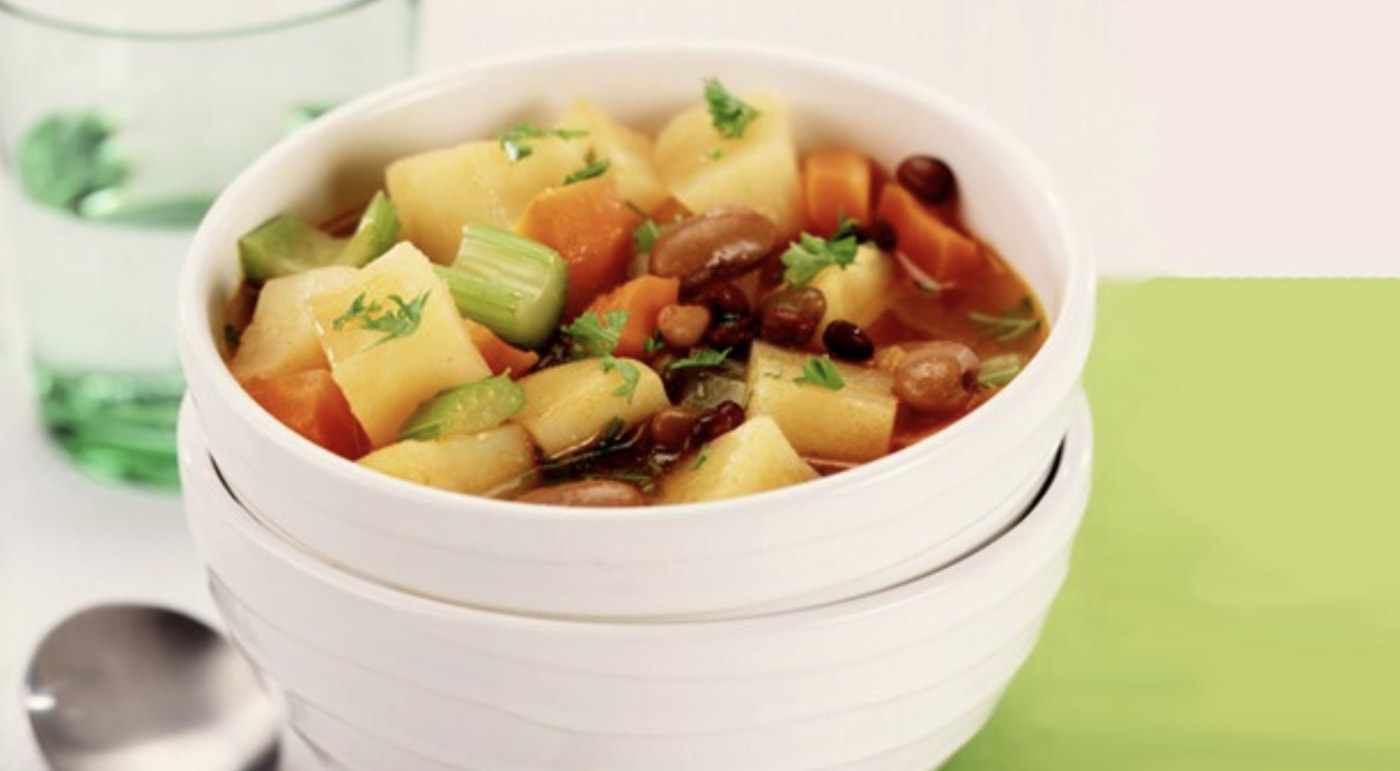 Healthy Potato And Bean Soup Recipe