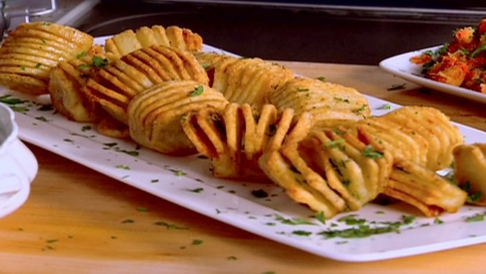 Hasselback Roasted Potatoes