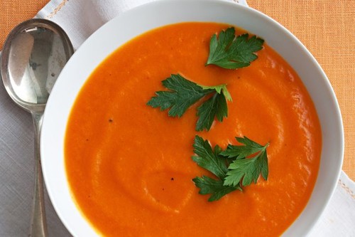 Carrot & orange soup