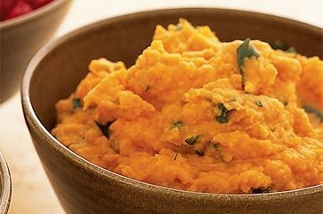 Carrot and ginger mash