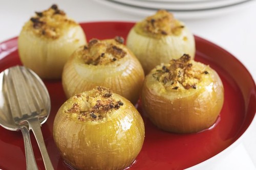 Baked onions
