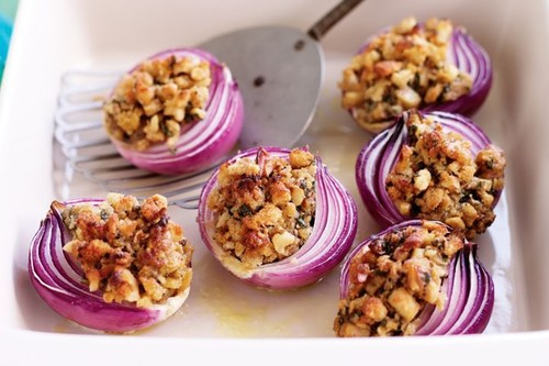 Sweet baked onions
