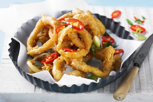 Sichuan onion rings