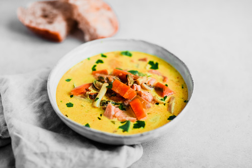 Seafood Chowder, by Hester Pierard